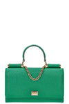DOLCE&GABBANA Miss Sicily Wallet on Chain Green