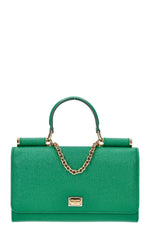 DOLCE&GABBANA Miss Sicily Wallet on Chain Green