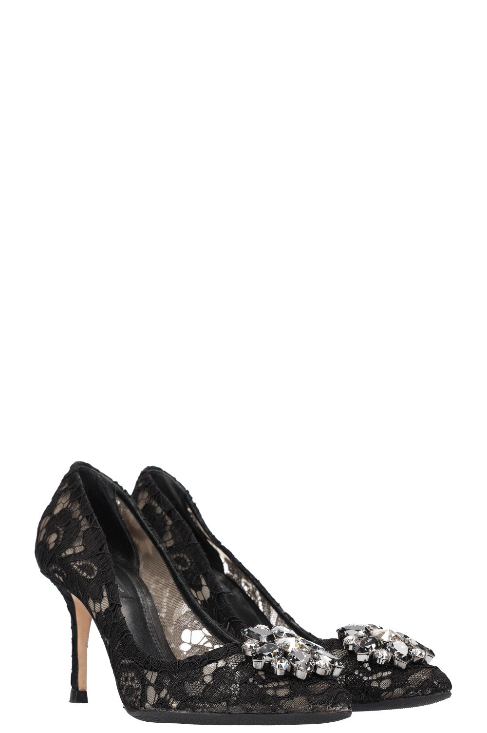 Dolce&Gabbana Bellucci Pumps Lace Black