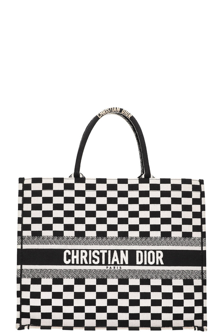 CHRISTIAN DIOR Book Tote Check