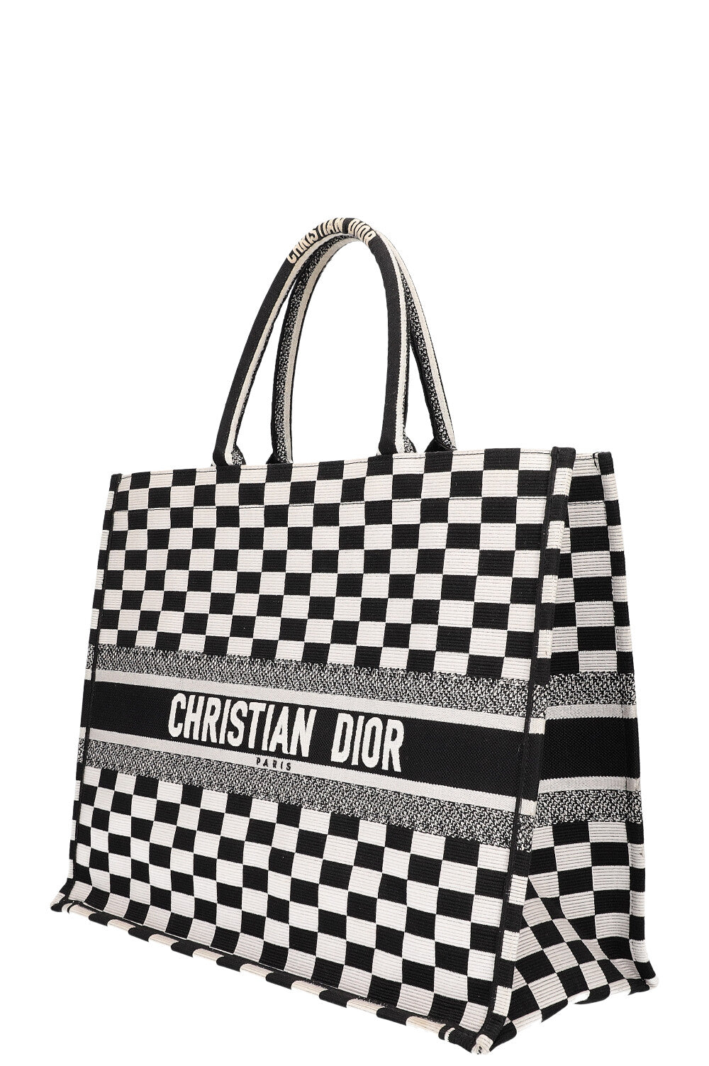 CHRISTIAN DIOR Book Tote Check