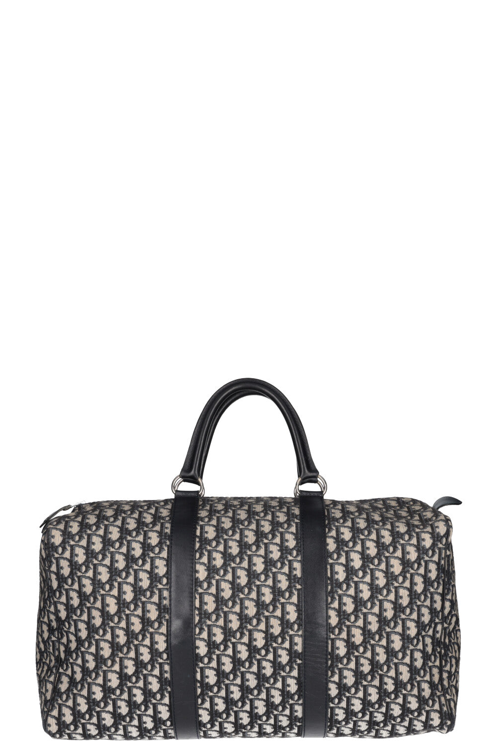 Christian Dior Boston Bag Navy Oblique
