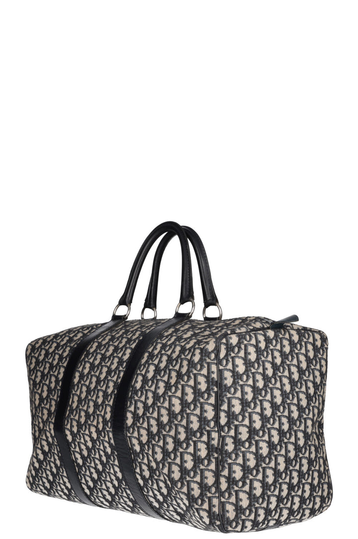 CHRISTIAN DIOR Sac Boston Oblique Bleu 45