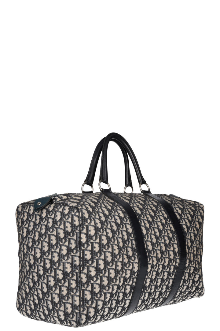 CHRISTIAN DIOR Sac Boston Oblique Bleu 45