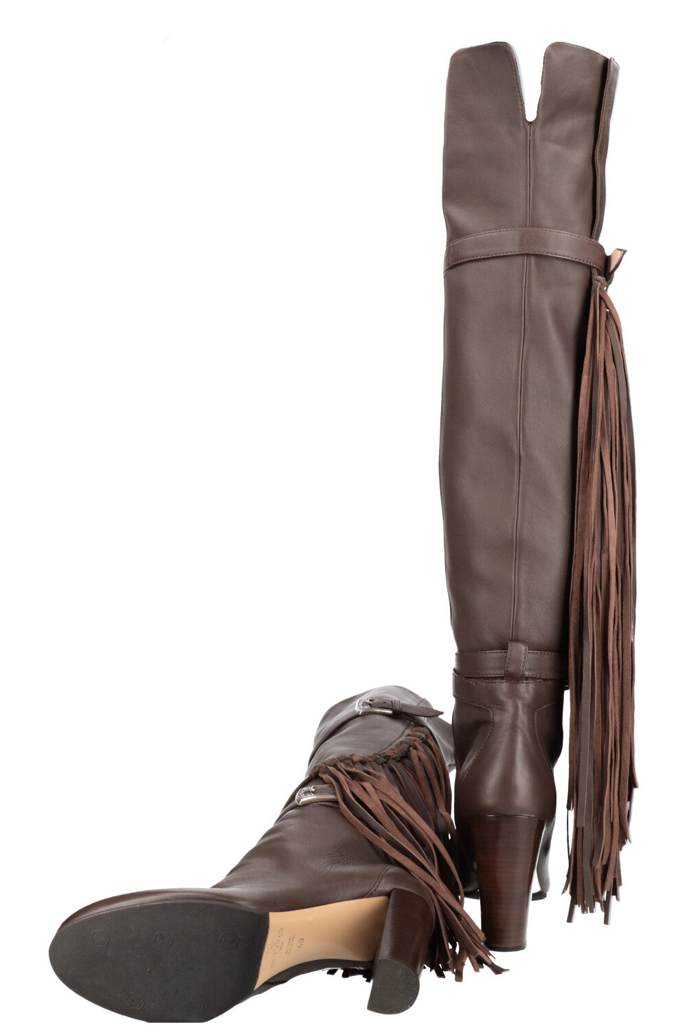 ETRO Boots Tassels Brown