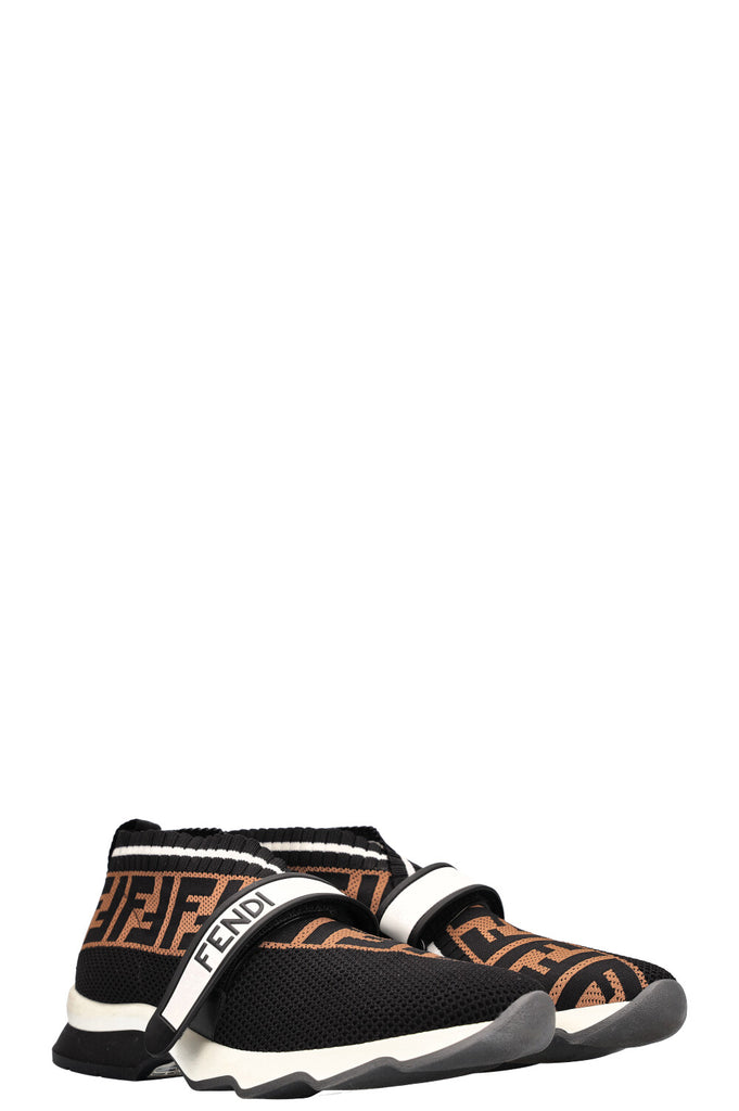 Fendi rockoko deals slip on sneakers