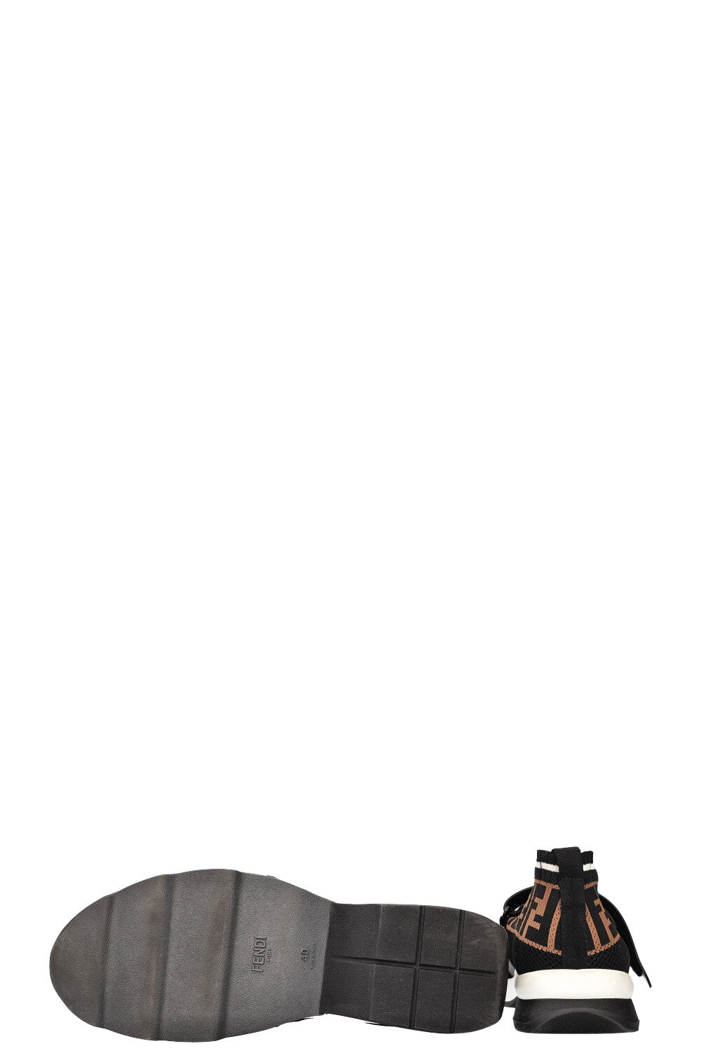 Fendi rockoko sneakers white sale