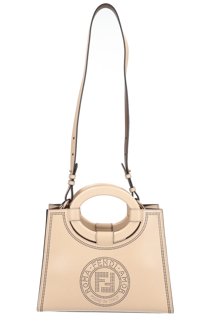 FENDI Runaway Shopping Bag Small Beige