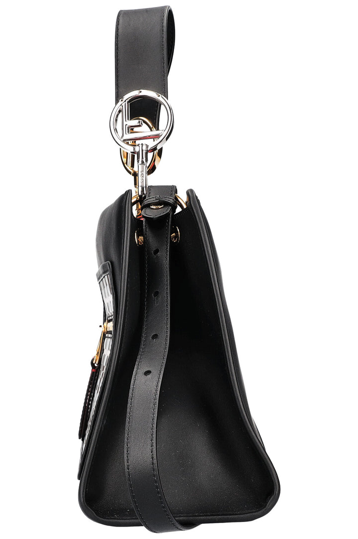 FENDI Runaway Sac Shopping Zucca Noir