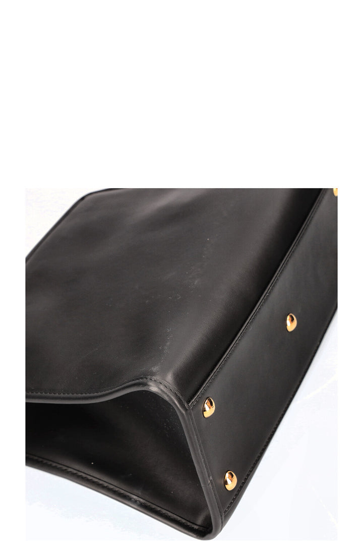 FENDI Runaway Sac Shopping Zucca Noir