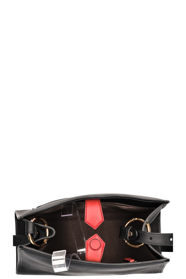 FENDI Runaway Sac Shopping Zucca Noir