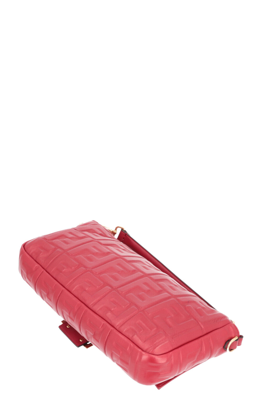 Fendi red baguette new arrivals