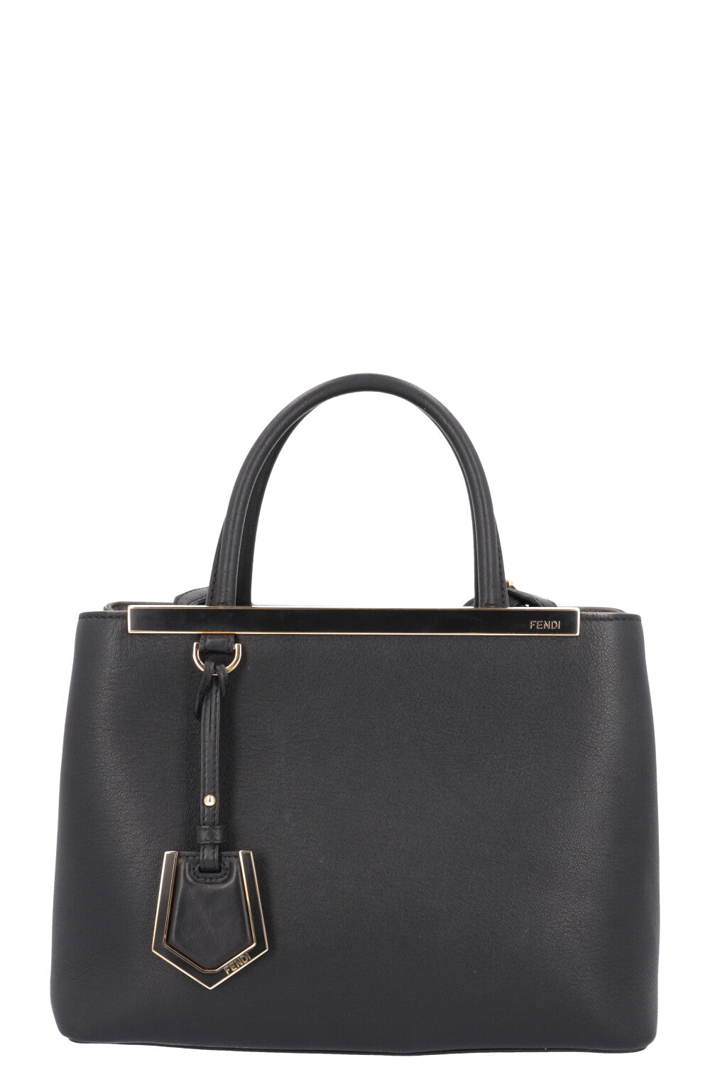 Fendi 2 Jours Mini Black Gold