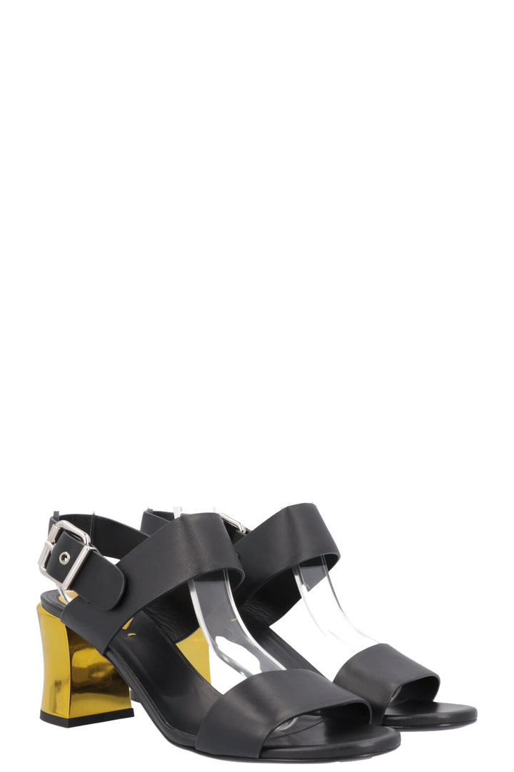 Fendi_Sandals_Gold