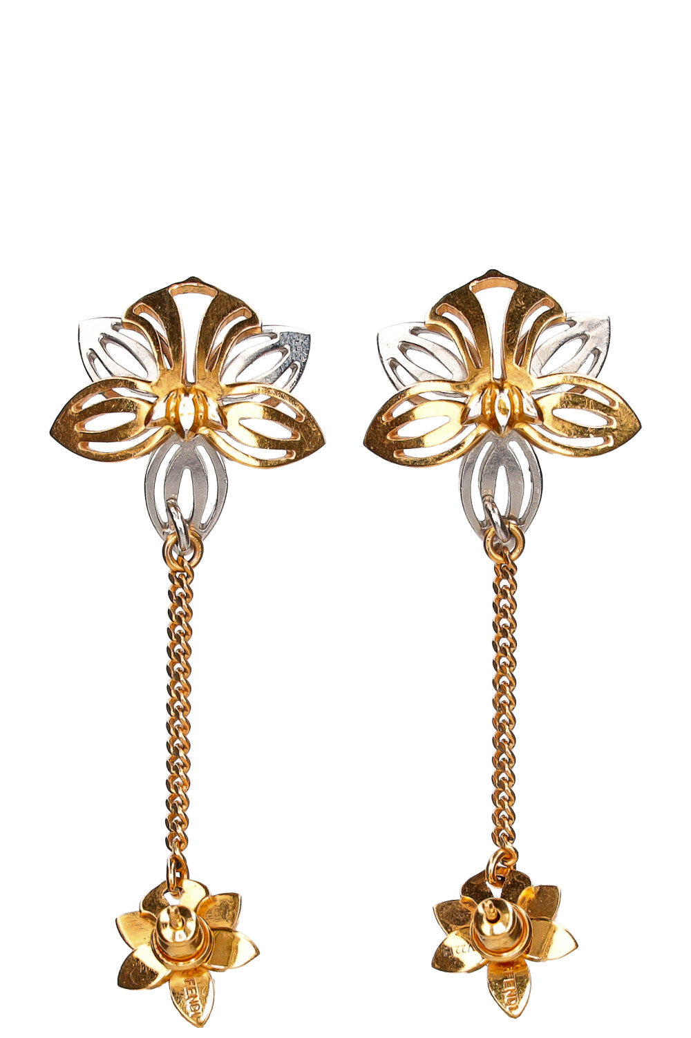 FENDI Blossom Drop Earrings