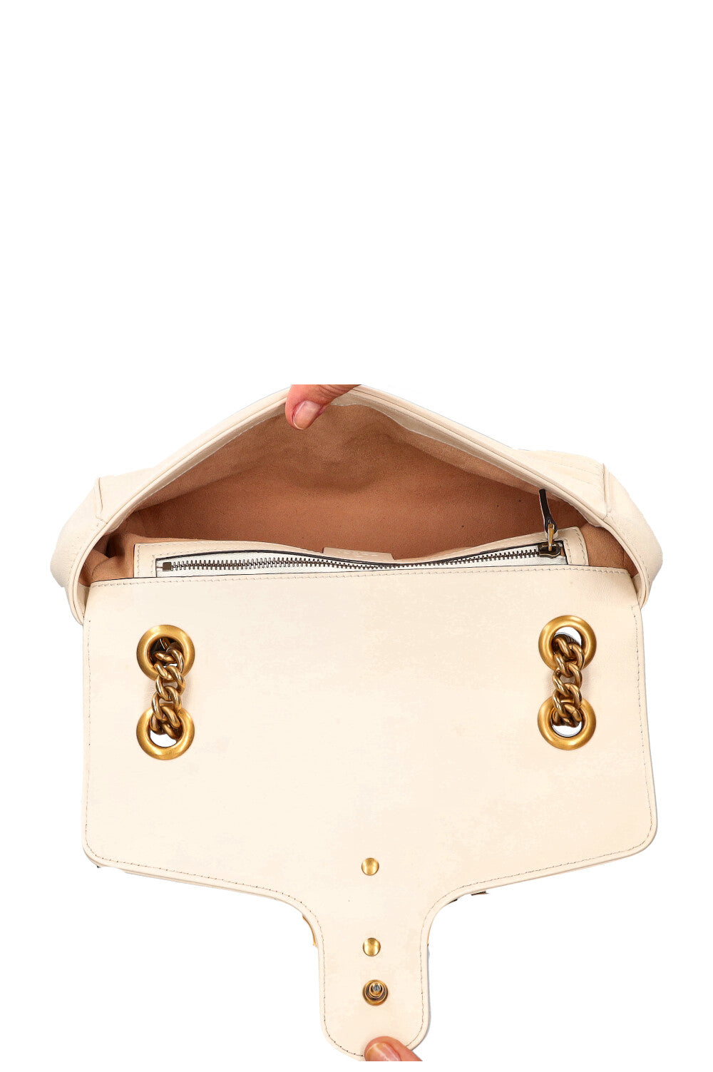 GUCCI Marmont Sac Petit Ivoire