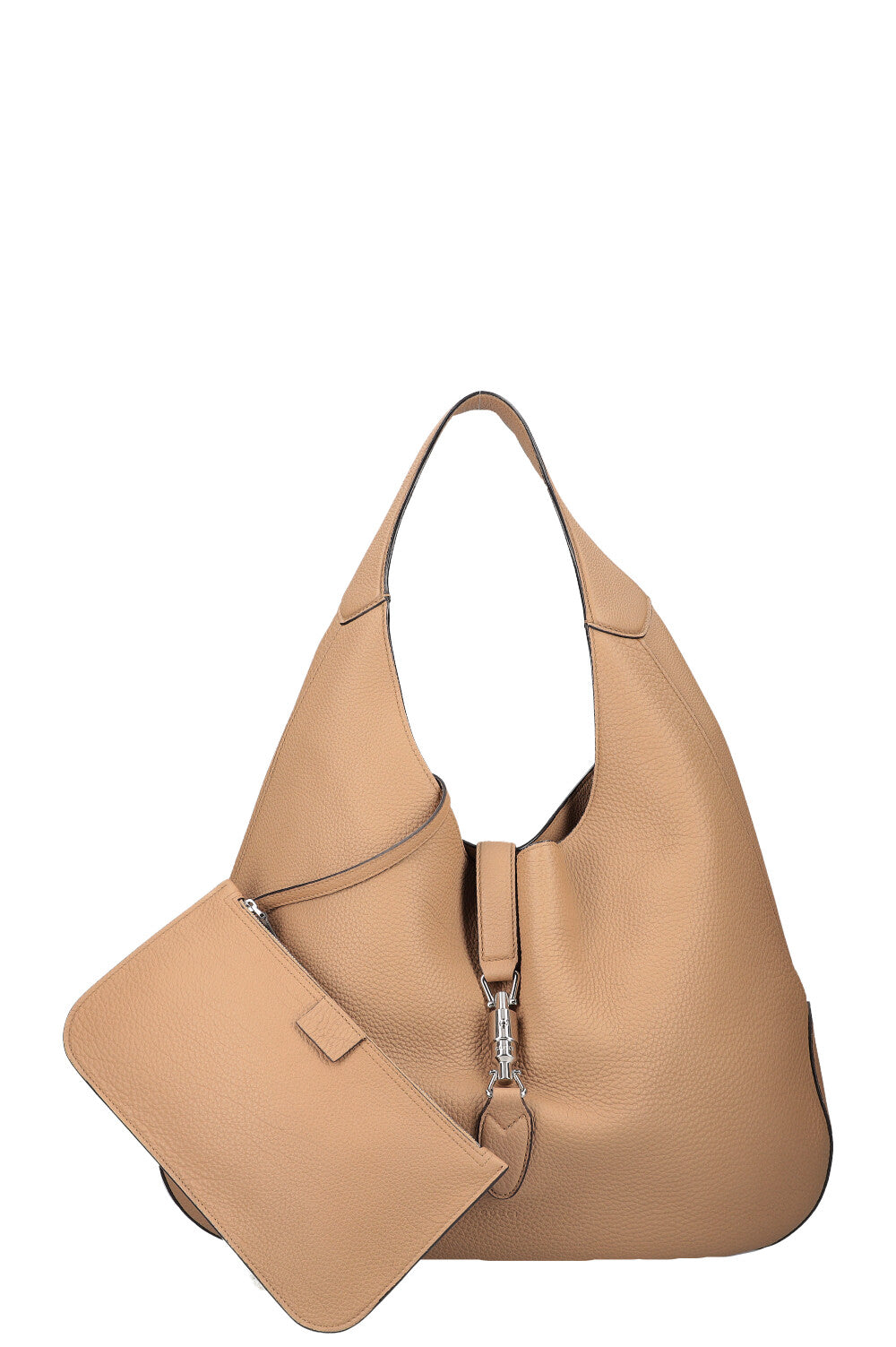 GUCCI Jackie soft bag beige – REAWAKE - Main Image