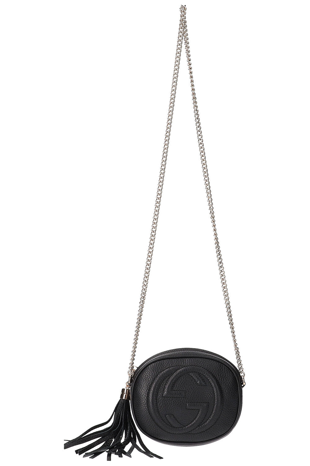 GUCCI Soho Disco Bag Black REAWAKE