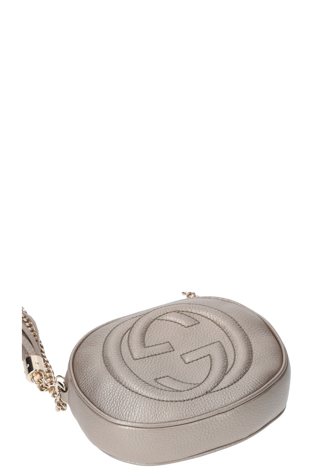 GUCCI Soho Disco Bag Champagne