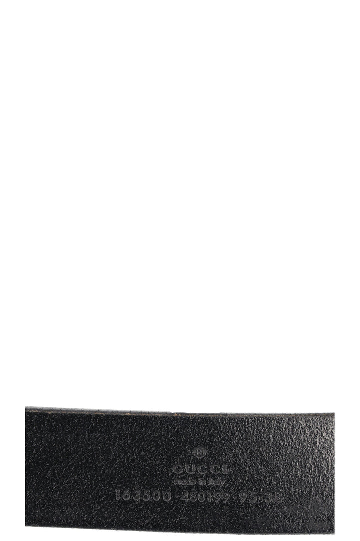 GUCCI Double Horse Belt Black