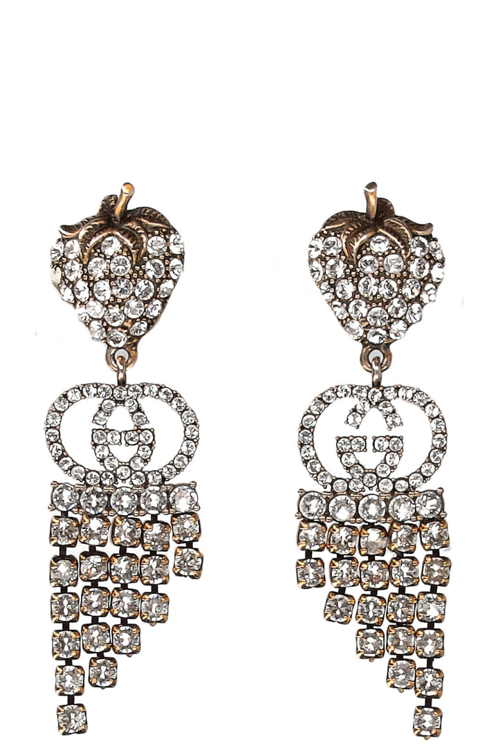 GUCCI Boucles d'oreilles GG Strawberry Drop