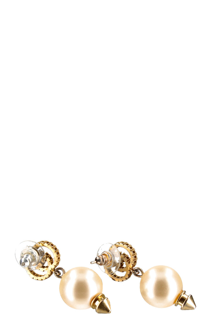 GUCCI Earrings GG Faux Pearl