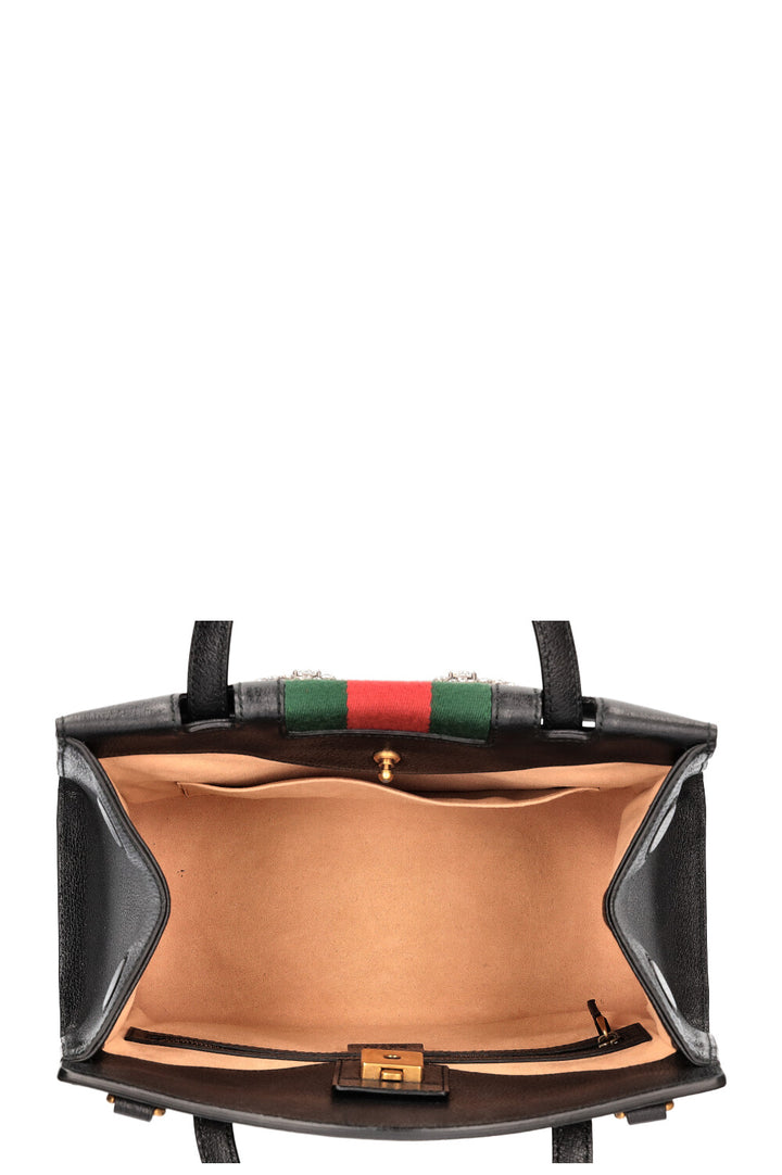 GUCCI Totem Top Handle Bag Medium Black