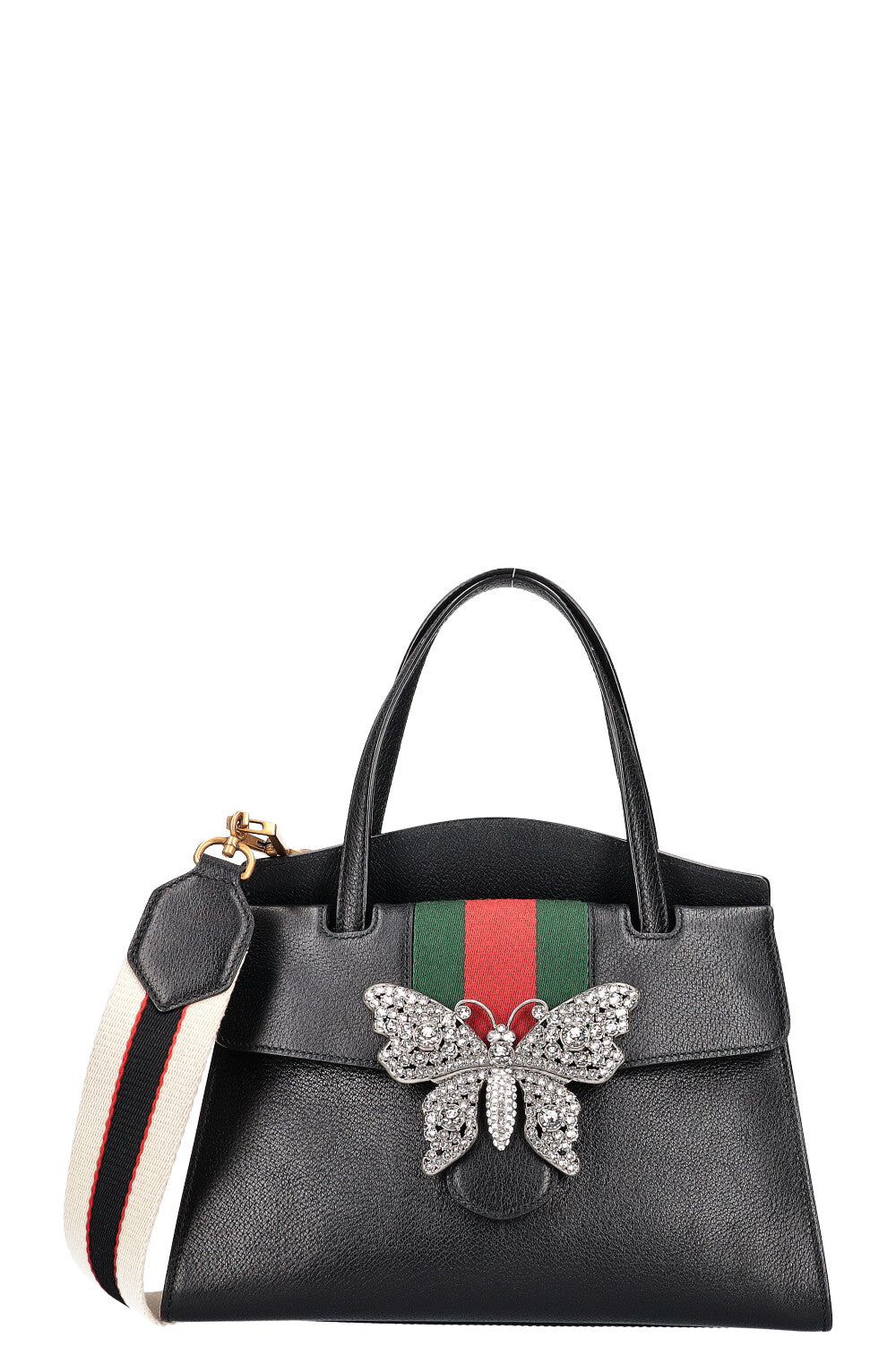 GUCCI Totem Top Handle Bag Medium Black