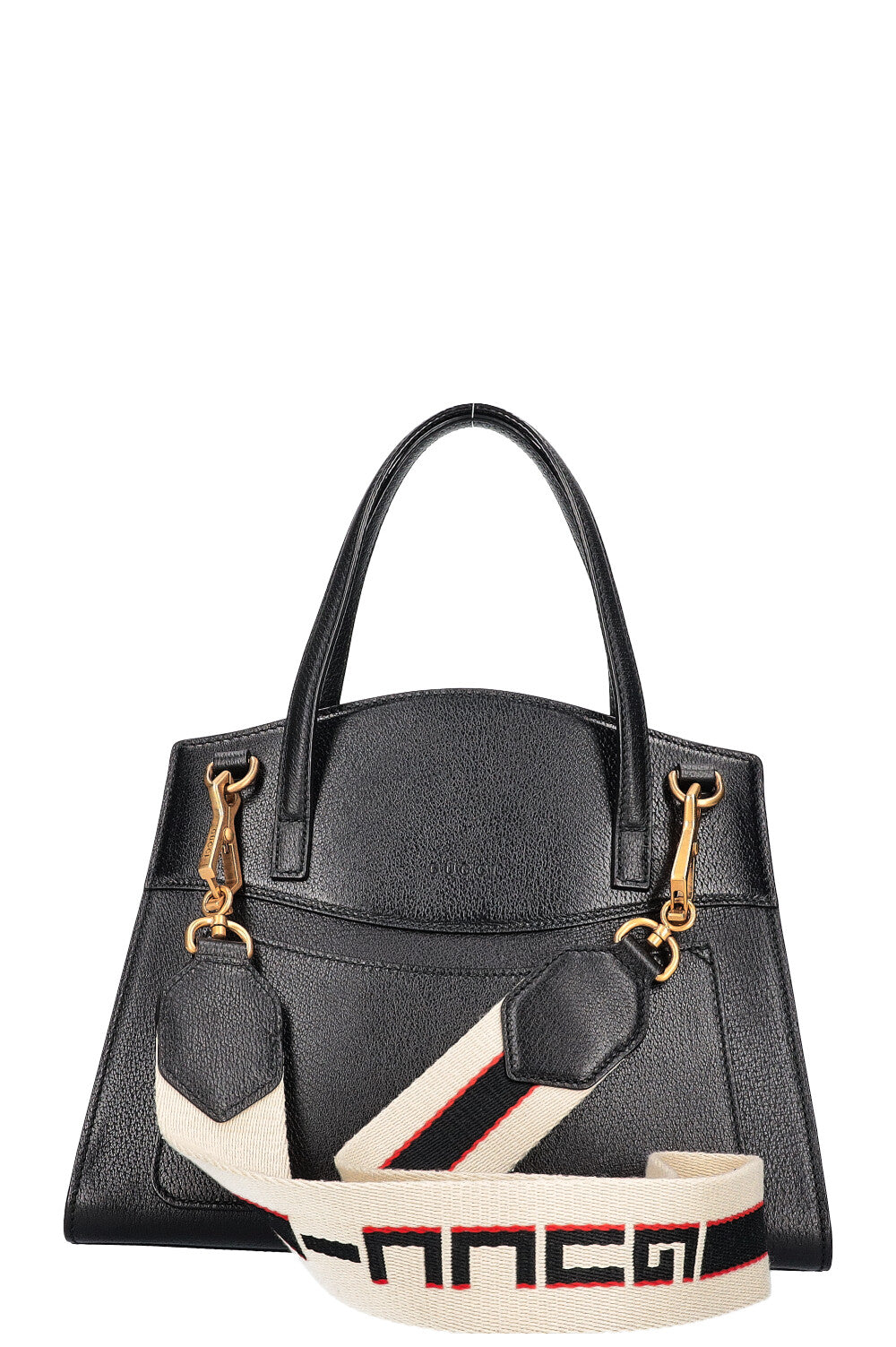 GUCCI Totem Top Handle Bag Medium Black – REAWAKE