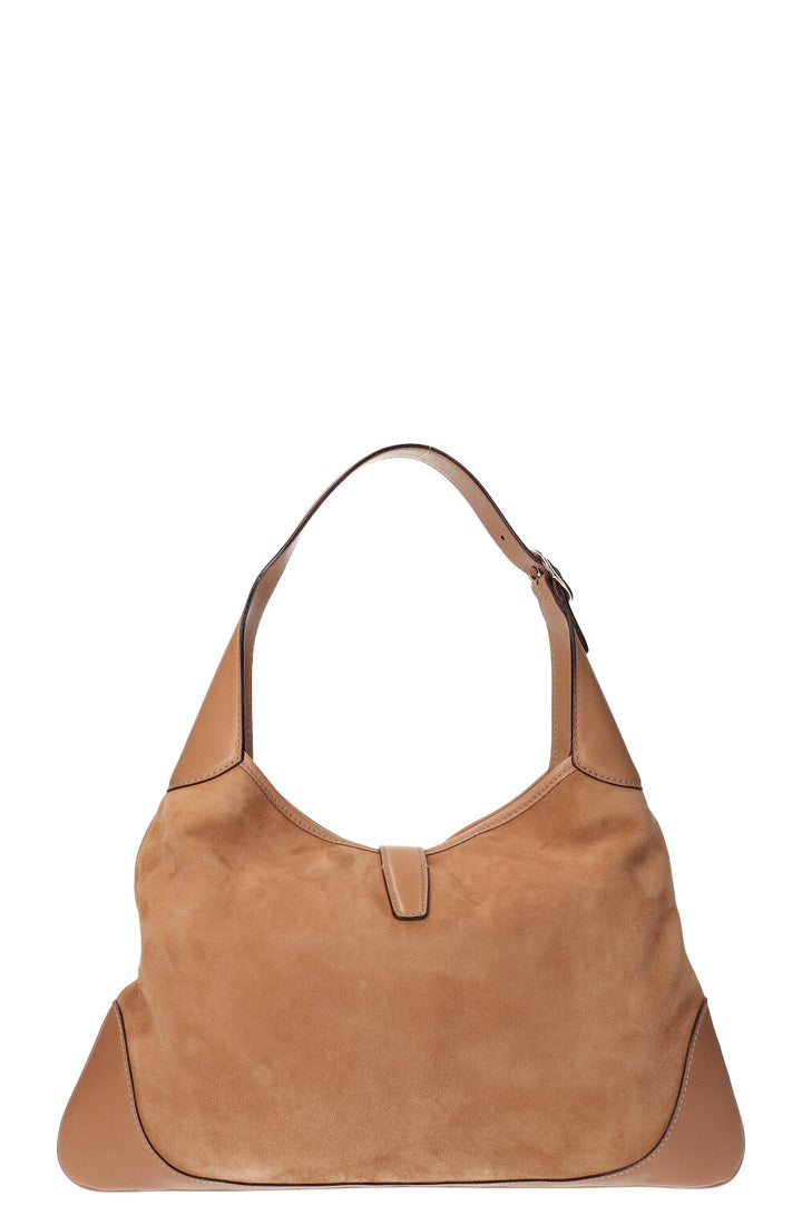 GUCCI Sac Jackie Édition Limitée En Daim Beige