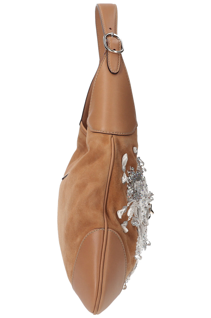GUCCI Jackie Bag Limitied Edtion Beige Suede