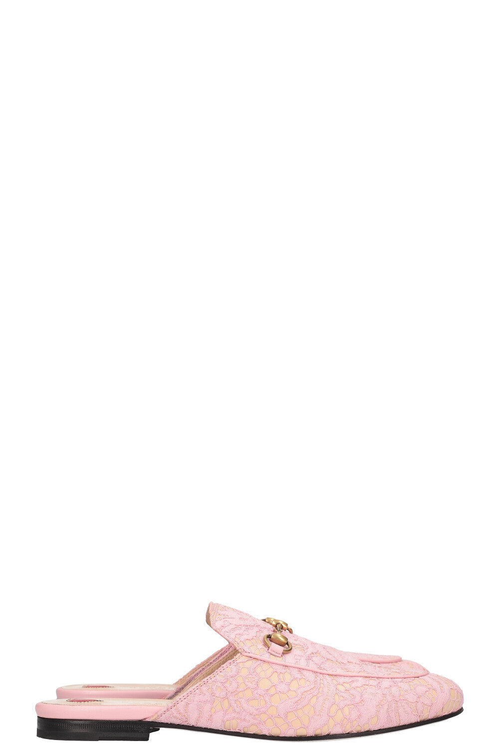 GUCCI Princeton Flats Lace Pink