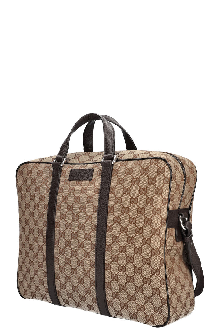 GUCCI Briefcase GG Canvas