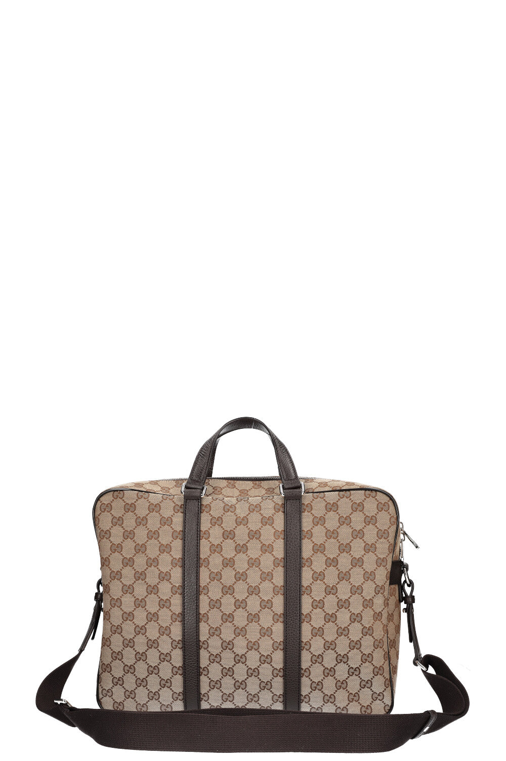 GUCCI Briefcase GG Canvas