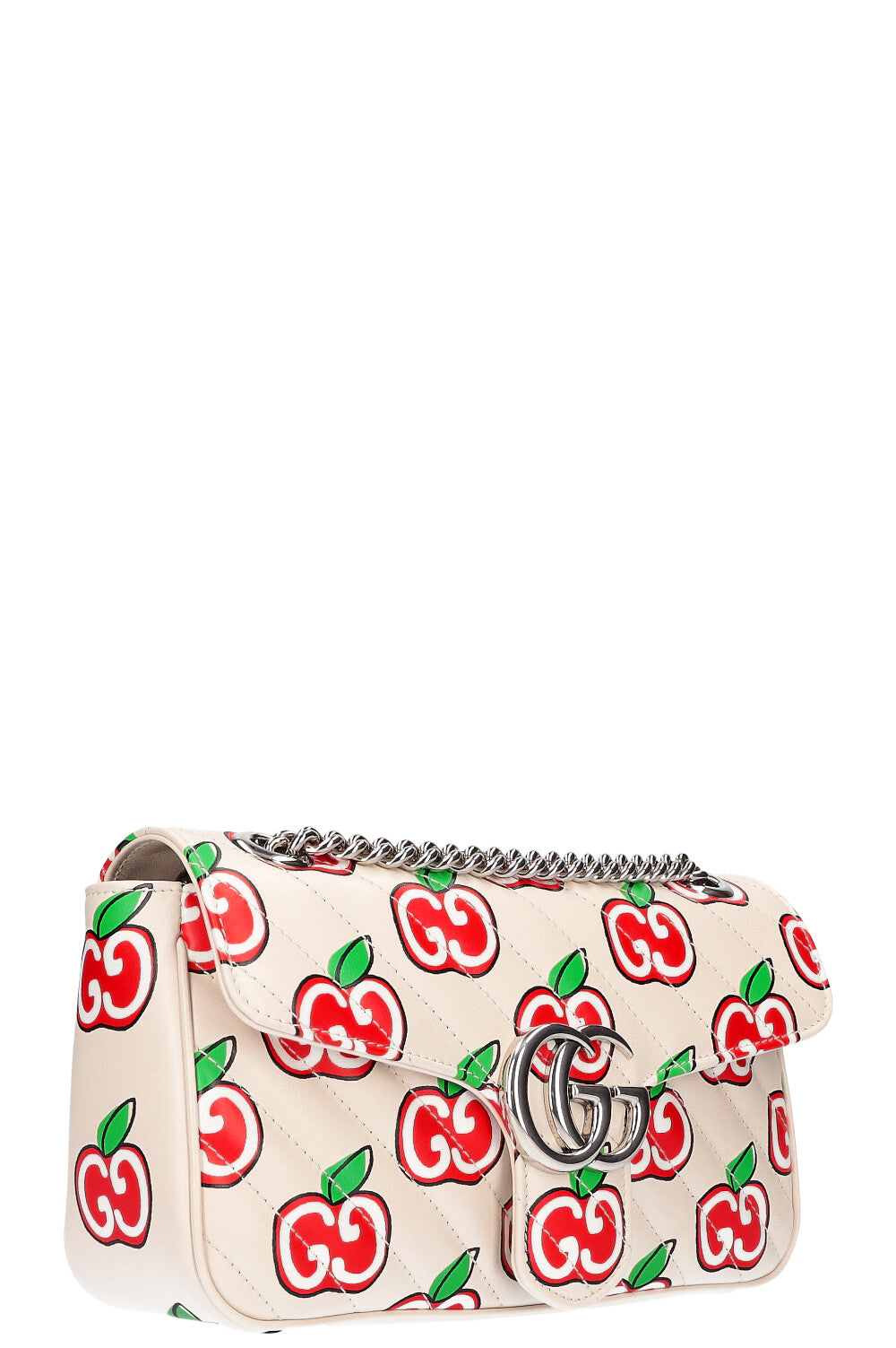 Gucci apple print best sale bag