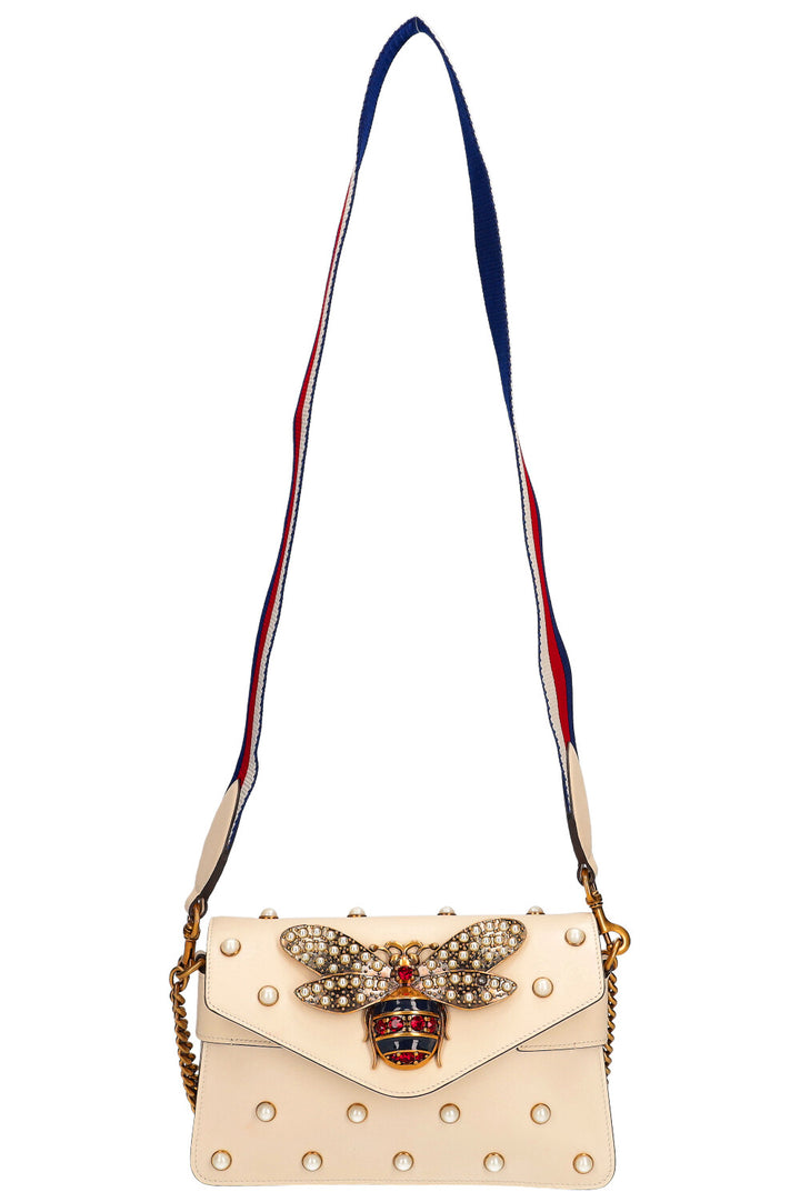 GUCCI Pearl Studded Broadway Bag Mini