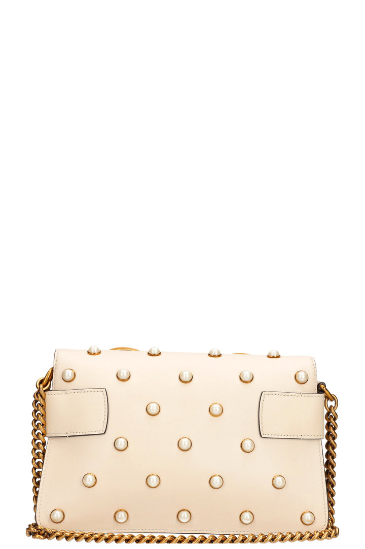 GUCCI Pearl Studded Broadway Bag Mini