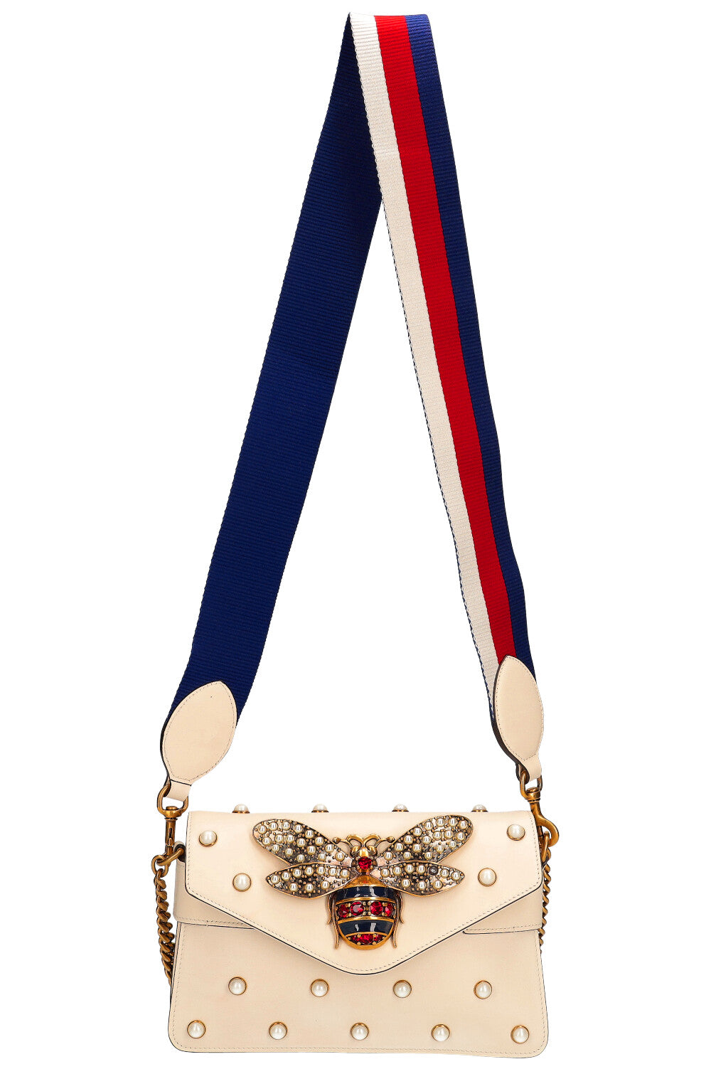Gucci pearl bee bag online