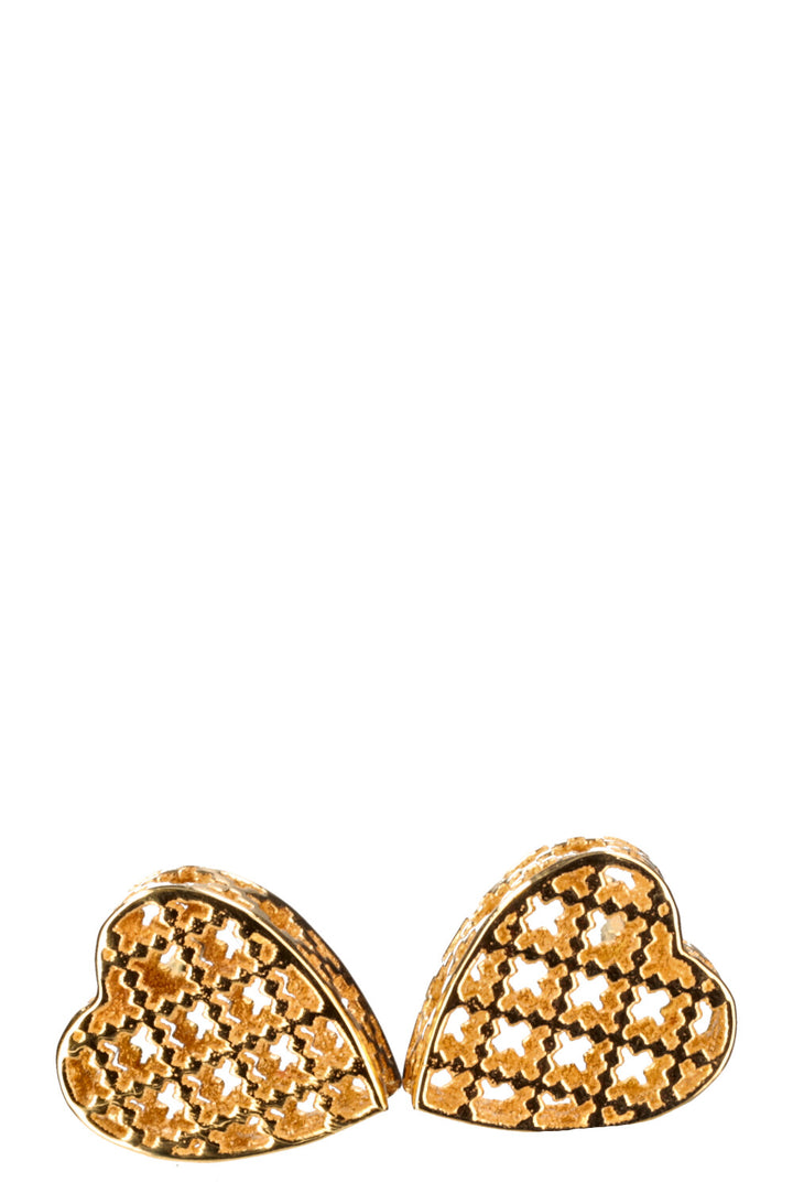 GUCCI Diamantissima Earrings 18K Gold