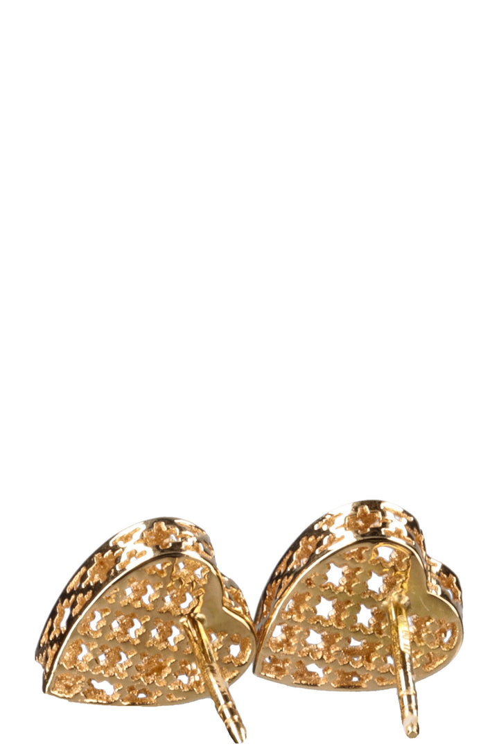 GUCCI Diamantissima Earrings 18K Gold