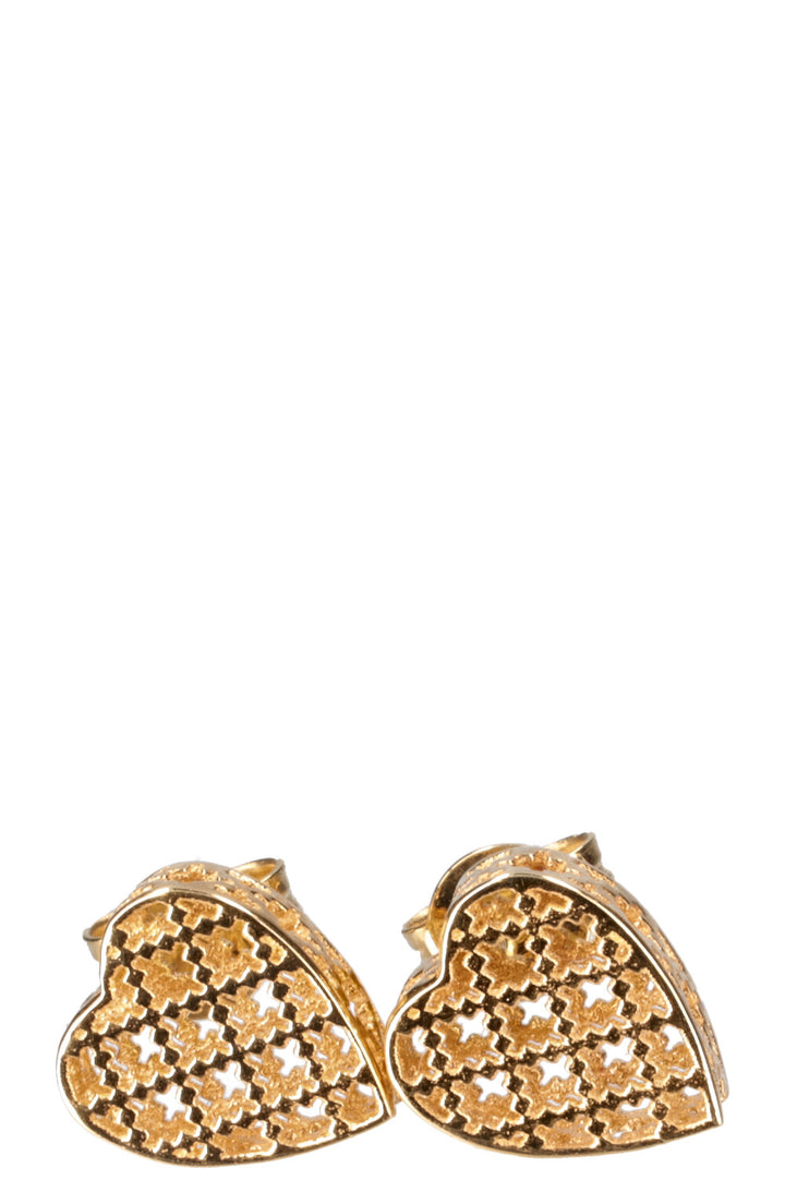 GUCCI Diamantissima Earrings 18K Gold