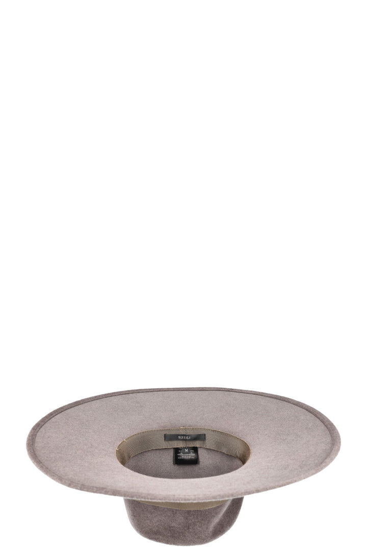 Chapeau GUCCI Feutre Gris