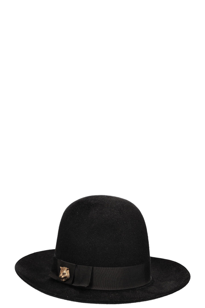 GUCCI Rabbit Felt Hat Black