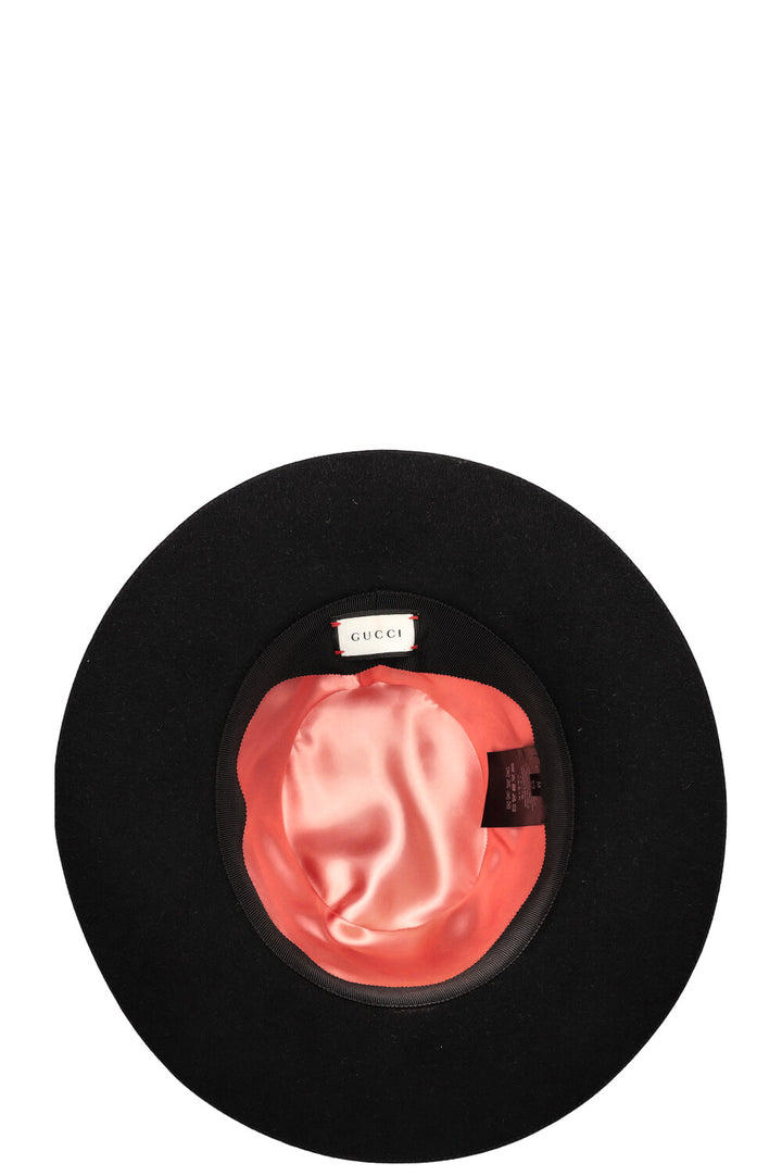 GUCCI Rabbit Felt Hat Black