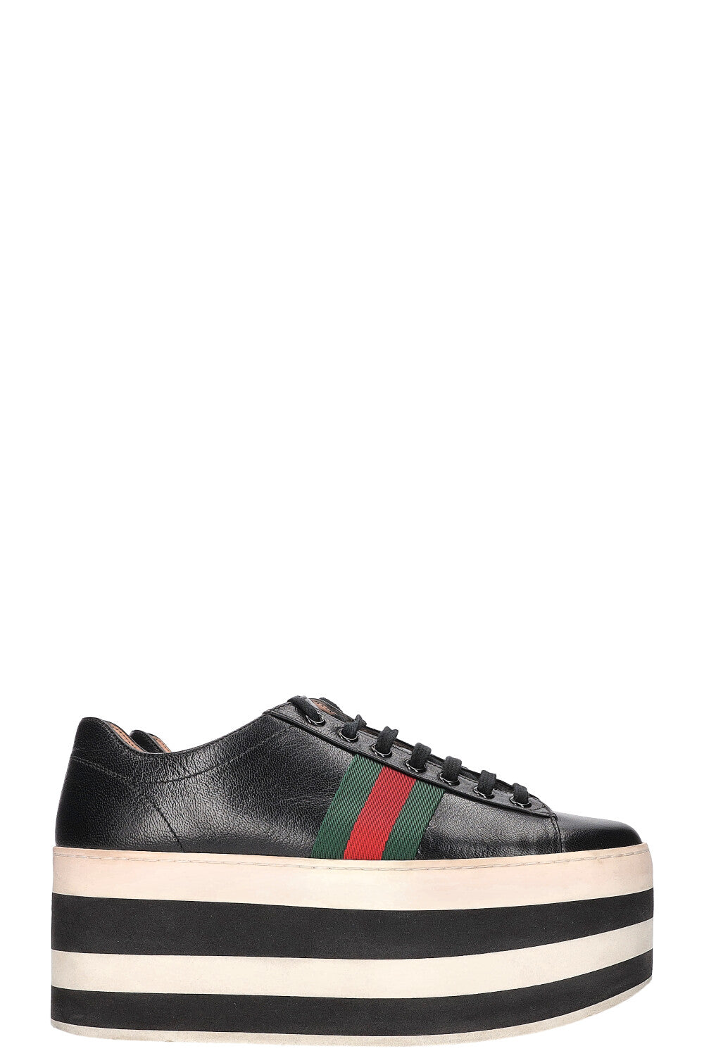 Gucci platform shop sneakers black