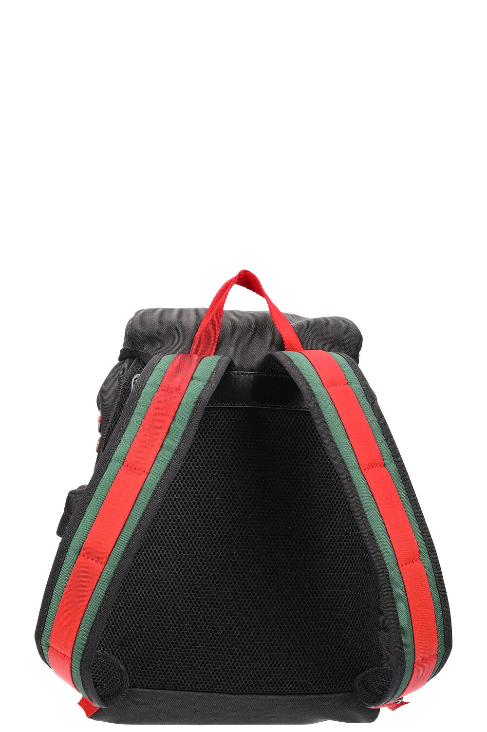 Gucci backpack with 2025 red and green straps