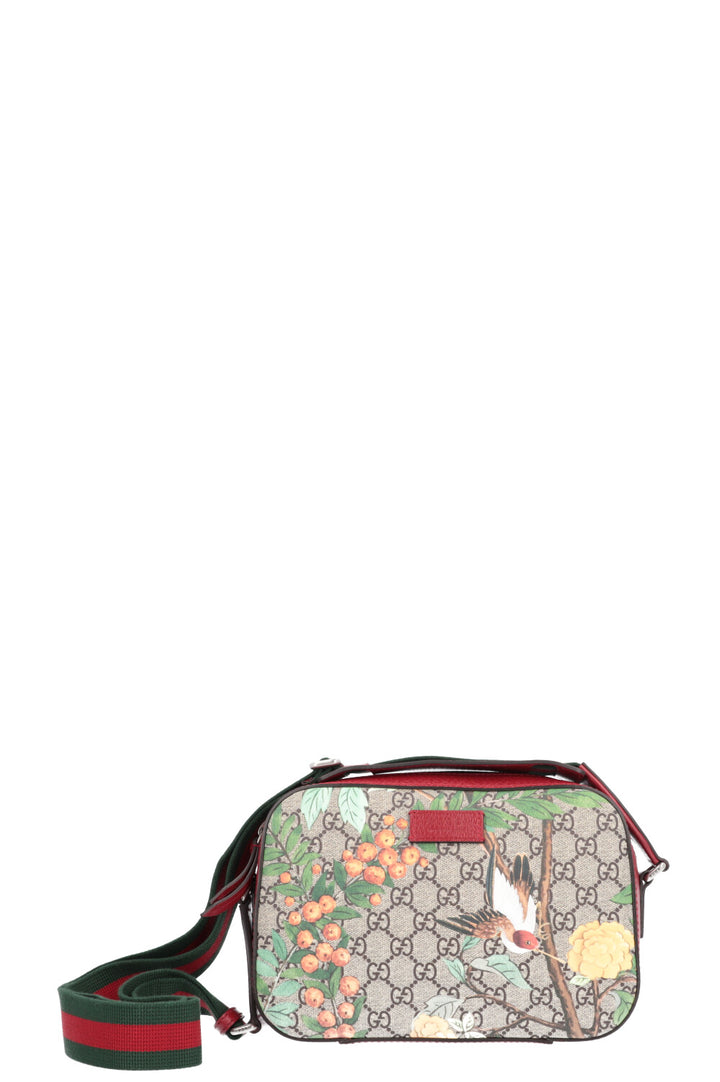 Gucci Camera Shoulder Bag Tian Print GG Canvas