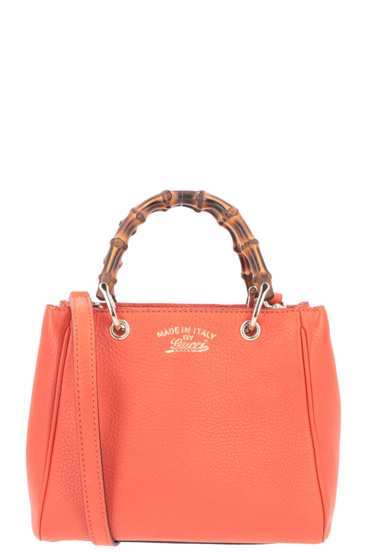 Gucci Bamboo Mini 2Way Orange