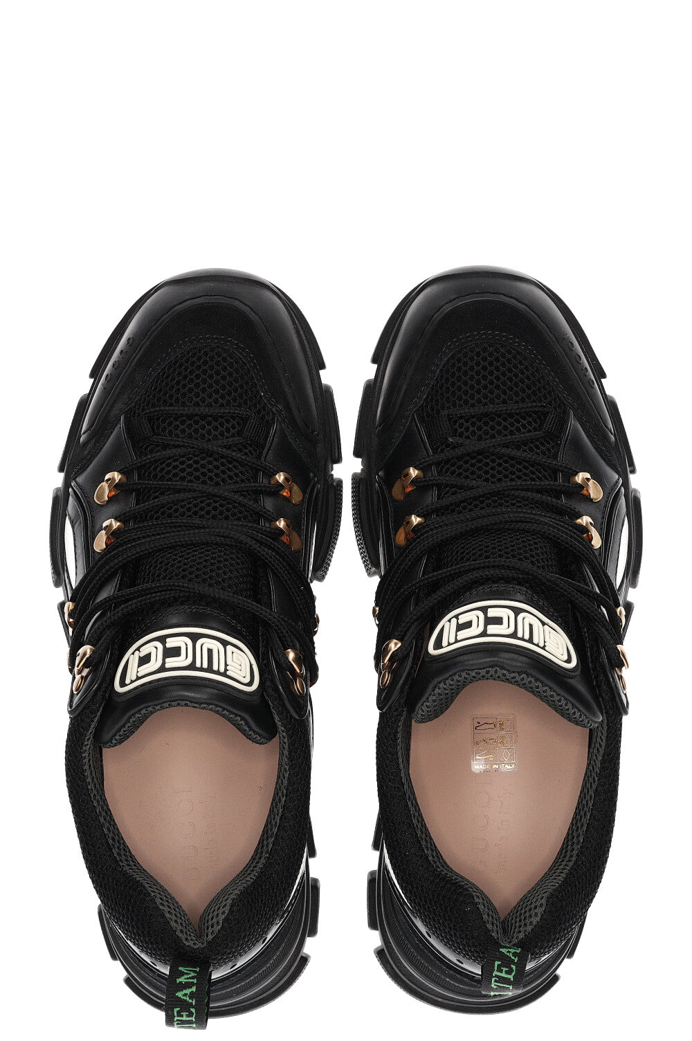 GUCCI Flashtreck Sneakers Black REAWAKE