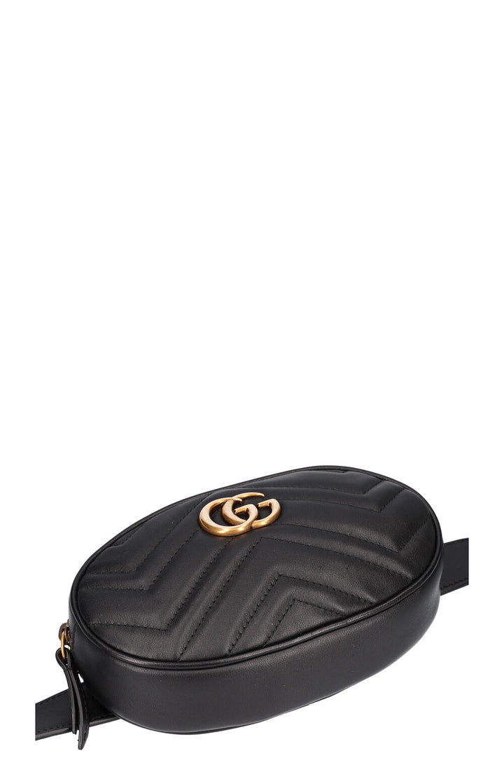 GUCCI GG Marmont Belt Bag Small Black